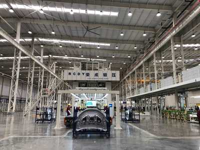 大乘汽车江西科技产业园正式投产,首款车型G60S迎来下线